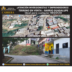 TERRENO BARRIO GUADALUPE
