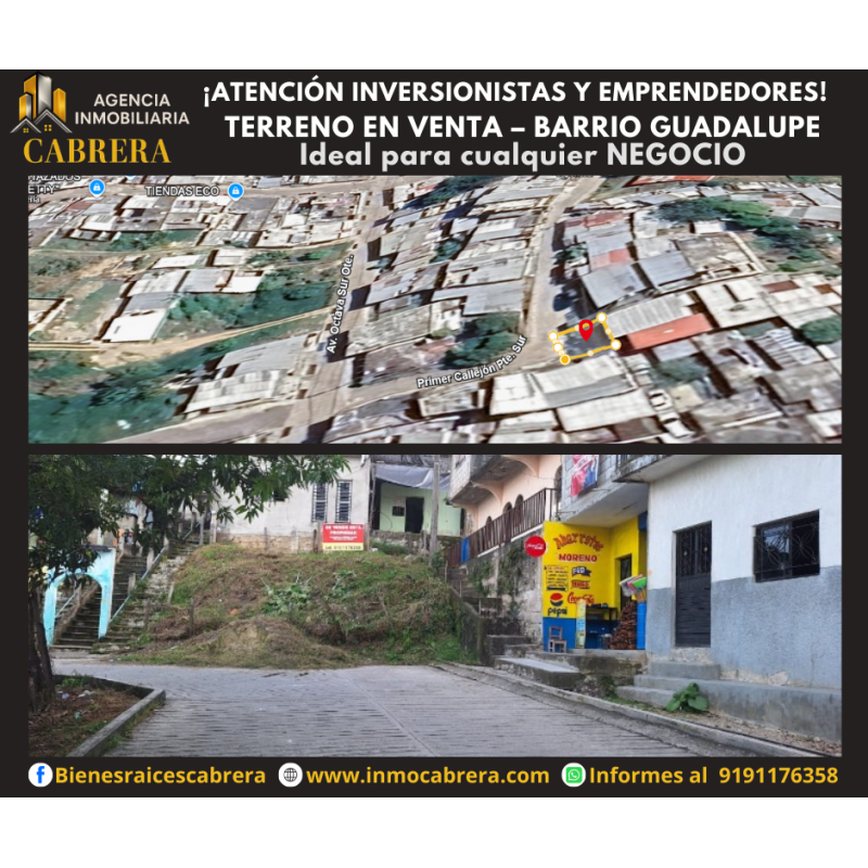 TERRENO BARRIO GUADALUPE TERRENO BARRIO GUADALUPE